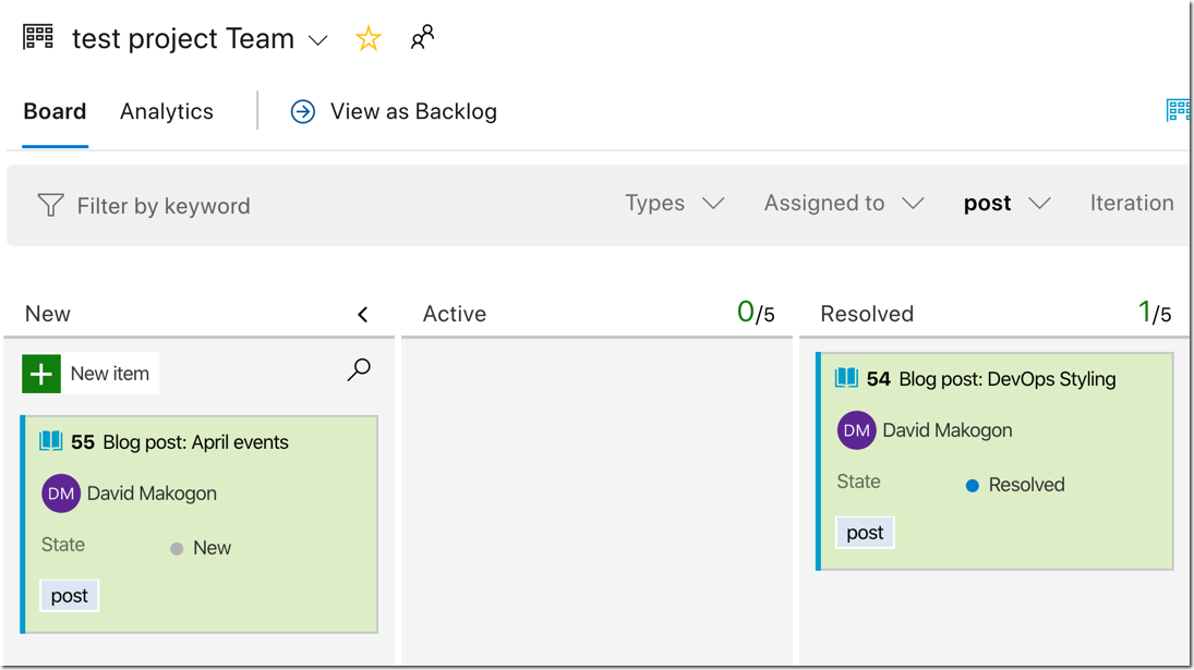 Highlighting no longer applies to updated user story